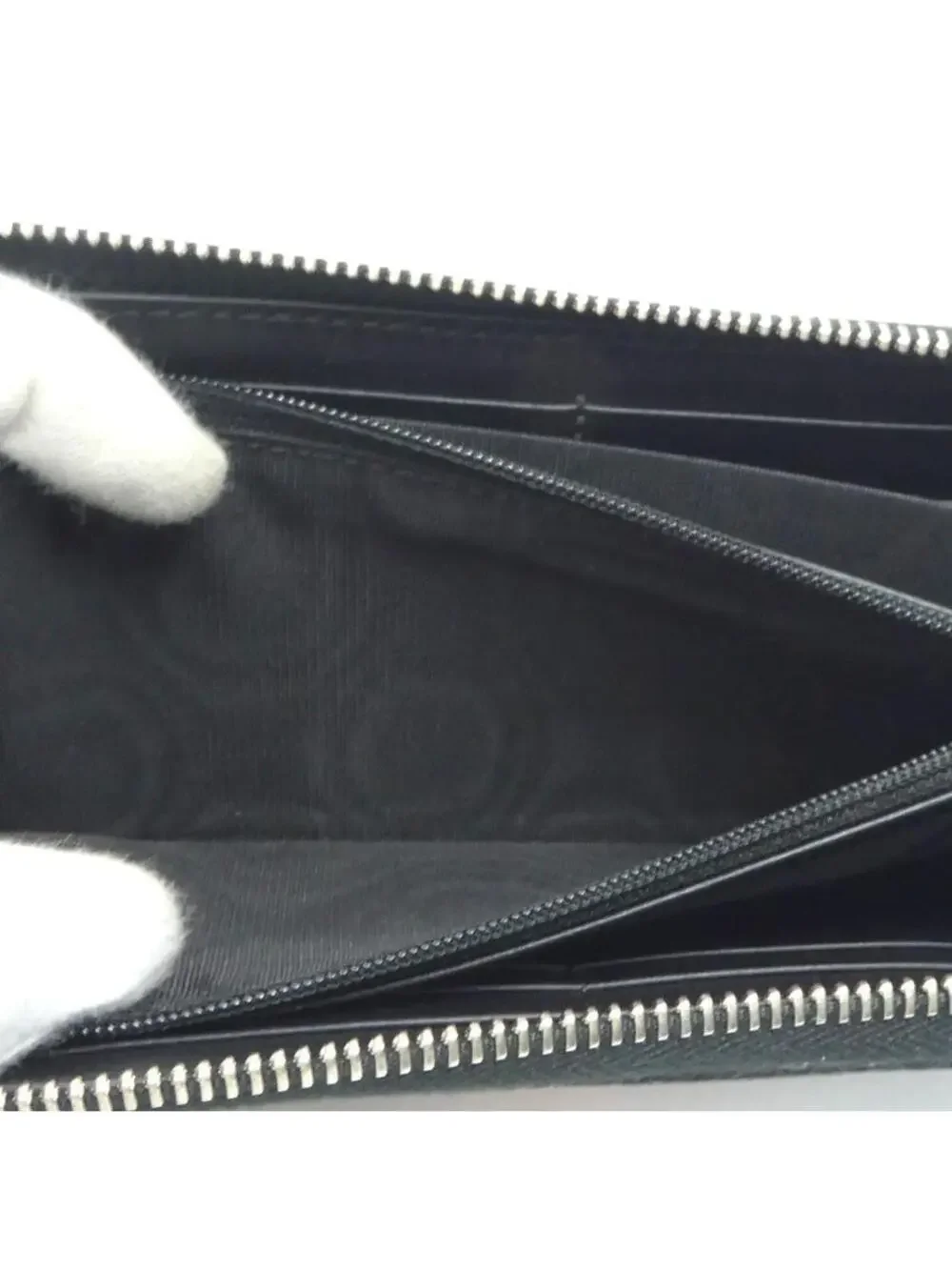 Auth Gucci Gg Supreme Zip Around Long #280372G31B